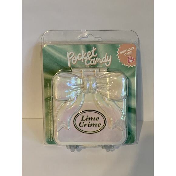 Lime Crime Pocket Candy 5 Shade FACE & EYESHADOW PALETTE Birthday Cake NEW - Picture 4 of 10